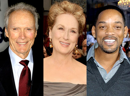 Clint Eastwood, Meryl Streep, Will Smith Clint Eastwood, Meryl Streep, Will Smith