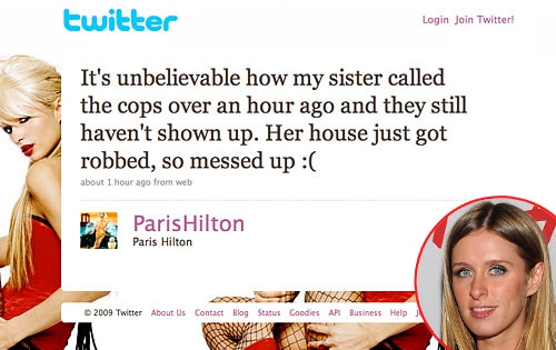 Paris Hilton, Twitter Paris Hilton, Twitter