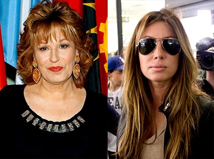 Joy Behar, Rachel Uchitel Joy Behar, Rachel Uchitel
