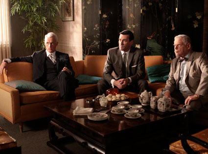 Mad Men, John Slattery, Jon Hamm, Robert Morse, Matt Weiner Mad Men, John Slattery, Jon Hamm, Robert Morse, Matt Weiner