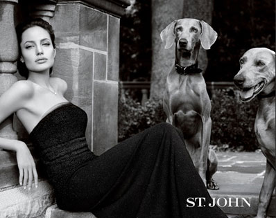 Angelina Jolie, St John Ad Angelina Jolie, St John Ad