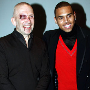 Jean Paul Gaultier, Chris Brown Jean Paul Gaultier, Chris Brown