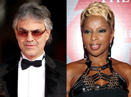 Mary J. Blige, Andrea Bocelli Mary J. Blige, Andrea Bocelli