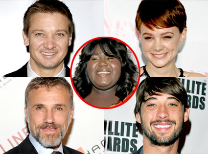 Jeremy Renner, Carey Mulligan, Christoph Waltz, Ryan Bingham, Gabourey Sidibe Jeremy Renner, Carey Mulligan, Christoph Waltz, Ryan Bingham, Gabourey Sidibe