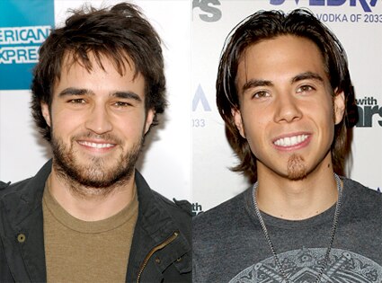 Justin Mentell, Apolo Anton Ohno Justin Mentell, Apolo Anton Ohno