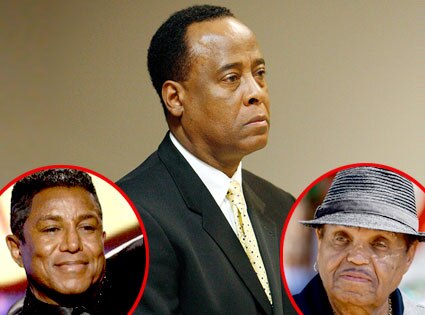Conrad Murray, Jermaine Jackson, Joe Jackson Conrad Murray, Jermaine Jackson, Joe Jackson