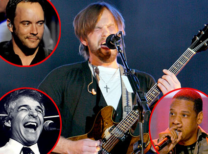 Kings of Leon, Dave Matthews Band, Steve Martin, Jay-Z Kings of Leon, Dave Matthews Band, Steve Martin, Jay-Z