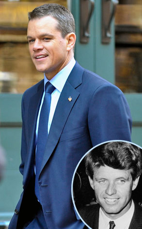 Matt Damon, Robert Kennedy Matt Damon, Robert Kennedy