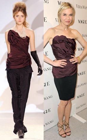 Vera Wang Model, Renee Zellwegger Vera Wang Model, Renee Zellwegger