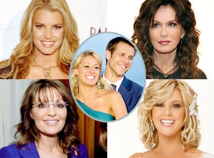 Jessica Simpson, Marie Osmond, Sarah Palin, Kate Gosselin, Jake Pavelka, Vienna Jessica Simpson, Marie Osmond, Sarah Palin, Kate Gosselin, Jake Pavelka, Vienna