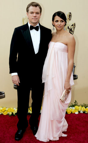 Matt Damon, Luciana Barroso Matt Damon, Luciana Barroso