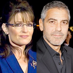 Sarah Palin, George Clooney Sarah Palin, George Clooney