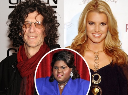 Jessica Simpson, Howard Stern, Gabourey Sidibe Jessica Simpson, Howard Stern, Gabourey Sidibe