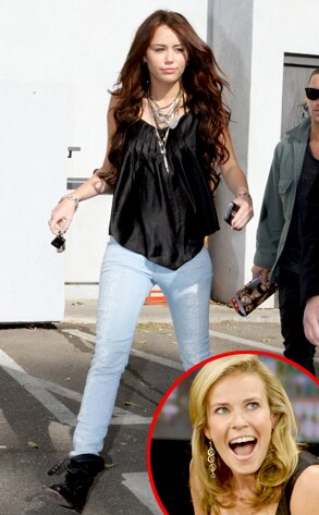 Miley Cyrus, Chelsea Handler Miley Cyrus, Chelsea Handler