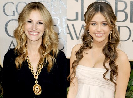 Julia Roberts, Miley Cyrus Julia Roberts, Miley Cyrus
