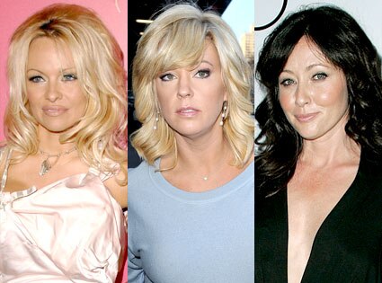 Pamela Anderson, Kate Gosselin, Shannen Doherty Pamela Anderson, Kate Gosselin, Shannen Doherty