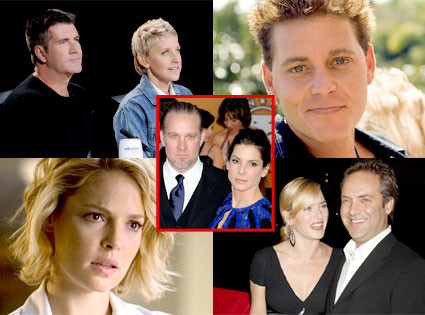 Simon Cowell, Ellen DeGeneres, Corey Haim, Katherine Heigl, Kate Winslet, Sam Mendes, Sandra Bullock, Jesse James Simon Cowell, Ellen DeGeneres, Corey Haim, Katherine Heigl, Kate Winslet, Sam Mendes, Sandra Bullock, Jesse James