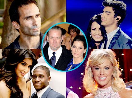 Nestor Carbonell, Joe Jonas, Demi Lovato, Kim Kardashian, Reggie Bush, Kate Gosselin, Jesse James, Sandra Bullock Nestor Carbonell, Joe Jonas, Demi Lovato, Kim Kardashian, Reggie Bush, Kate Gosselin, Jesse James, Sandra Bullock