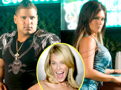 Ronnie Magro, Jenni JWOWW Farley, Jersey Shore, Chelsea Handler Ronnie Magro, Jenni JWOWW Farley, Jersey Shore, Chelsea Handler