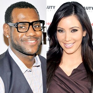 LeBron James, Kim Kardashian LeBron James, Kim Kardashian