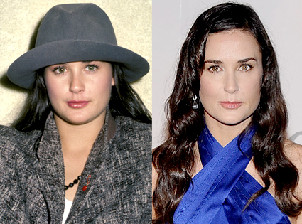 Demi Moore from Celebrities Then & Now | E! News