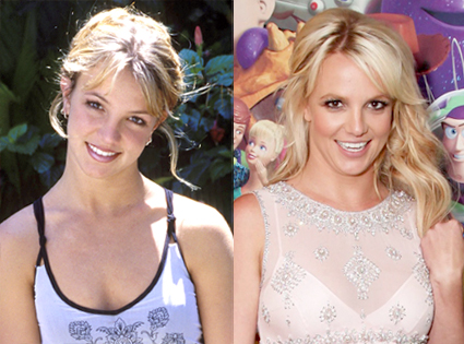 Britney Spears From Celebrities Then And Now E News