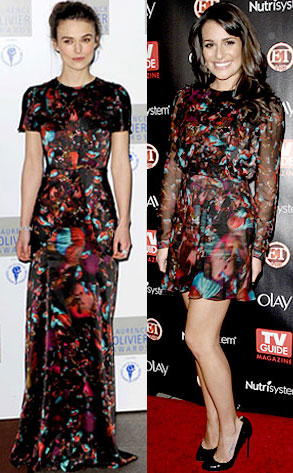 Keira Knightley, Lea Michele Keira Knightley, Lea Michele