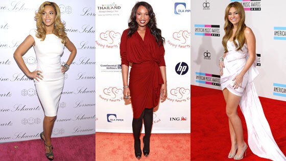 Beyonce Knowles, Jennifer Hudson, Miley Cyrus Beyonce Knowles, Jennifer Hudson, Miley Cyrus