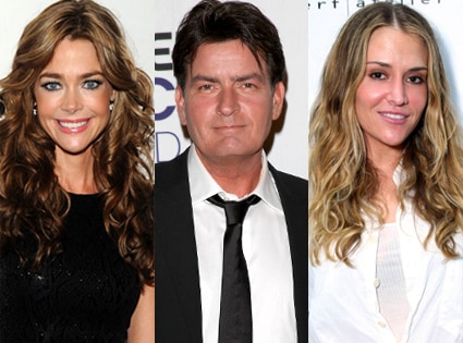 Denise Richards, Charlie Sheen, Brooke Mueller Denise Richards, Charlie Sheen, Brooke Mueller