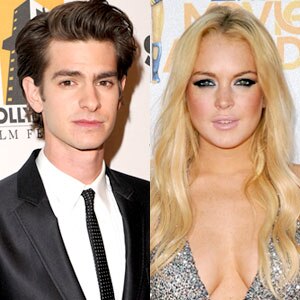 Andrew Garfield, Lindsay Lohan Andrew Garfield, Lindsay Lohan
