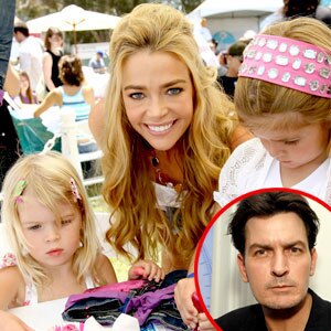 Lola Rose Sheen, Denise Richards, Sam Sheen, Charlie Sheen Lola Rose Sheen, Denise Richards, Sam Sheen, Charlie Sheen