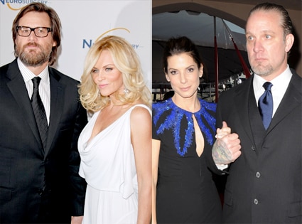 Jenny McCarthy, Jim Carey, Jesse James, Sandra Bullock Jenny McCarthy, Jim Carey, Jesse James, Sandra Bullock