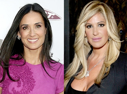 Demi Moore, Kim Zolciak Demi Moore, Kim Zolciak