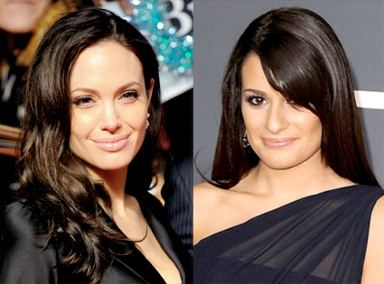 Angelina Jolie, Lea Michele Angelina Jolie, Lea Michele