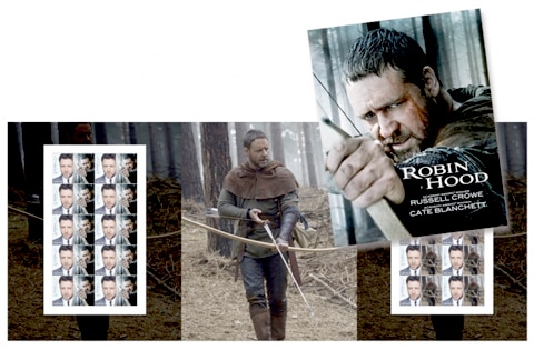 Russell Crowe, Robin Hood Stamps Russell Crowe, Robin Hood Stamps