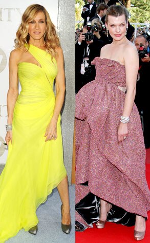 Sarah Jessica Parker, Milla Jovovich Sarah Jessica Parker, Milla Jovovich