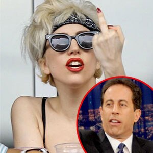 Lady Gaga, Jerry Seinfeld Lady Gaga, Jerry Seinfeld
