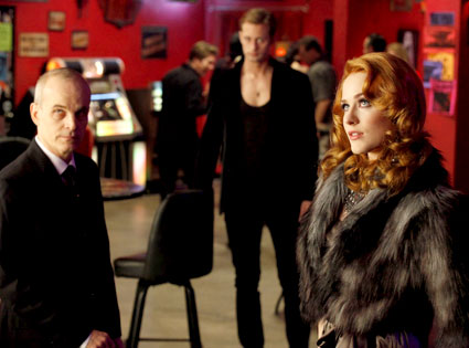 Zeljko Ivanek, Alexander Skarsgard, Evan Rachel Wood, True Blood