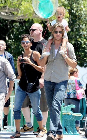 Halle Berry, Gabriel Aubry, Nahla Ariela Halle Berry, Gabriel Aubry, Nahla Ariela