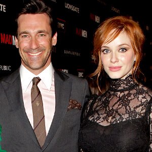 Christina Hendricks, Jon Hamm Christina Hendricks, Jon Hamm