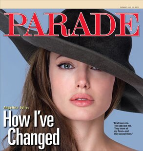 AngelinaJolie, Parade Cover AngelinaJolie, Parade Cover