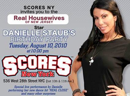 Danielle Staub, Scores Invite Danielle Staub, Scores Invite