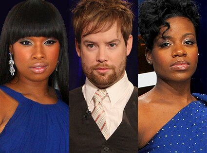 Jennifer Hudson, David Cook, Fantasia Barrino Jennifer Hudson, David Cook, Fantasia Barrino