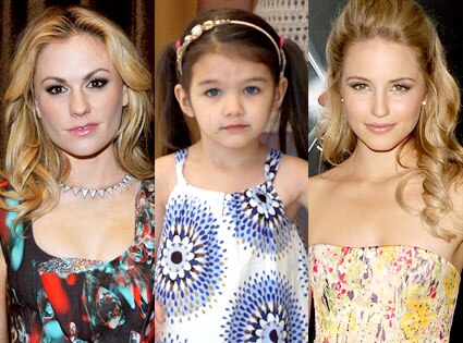 Anna Paquin, Suri Cruise, Dianna Argon Anna Paquin, Suri Cruise, Dianna Argon