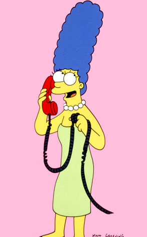 Marge Simpson from Stars With Blue Hair E! News