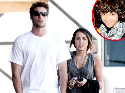 Liam Hemsworth, Miley Cyrus, Adam Sevani Liam Hemsworth, Miley Cyrus, Adam Sevani