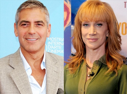 George Clooney, Kathy Griffin George Clooney, Kathy Griffin