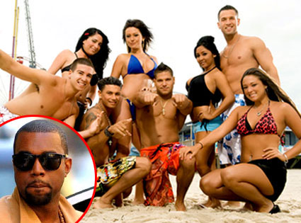 Jersey Shore Cast, Kanye West Jersey Shore Cast, Kanye West