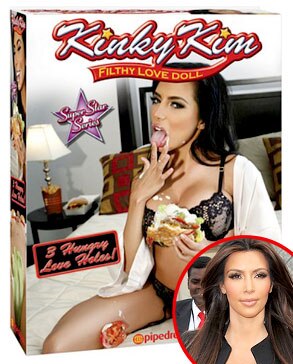 Kinky Kim Filthy Love Doll, Kim Kardashian Kinky Kim Filthy Love Doll, Kim Kardashian