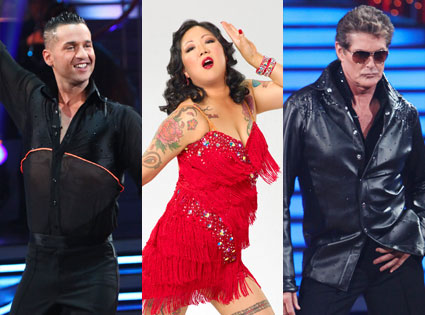 David Hasselhoff, Margaret Cho, Mike Sorrentino,The Situation David Hasselhoff, Margaret Cho, Mike Sorrentino,The Situation